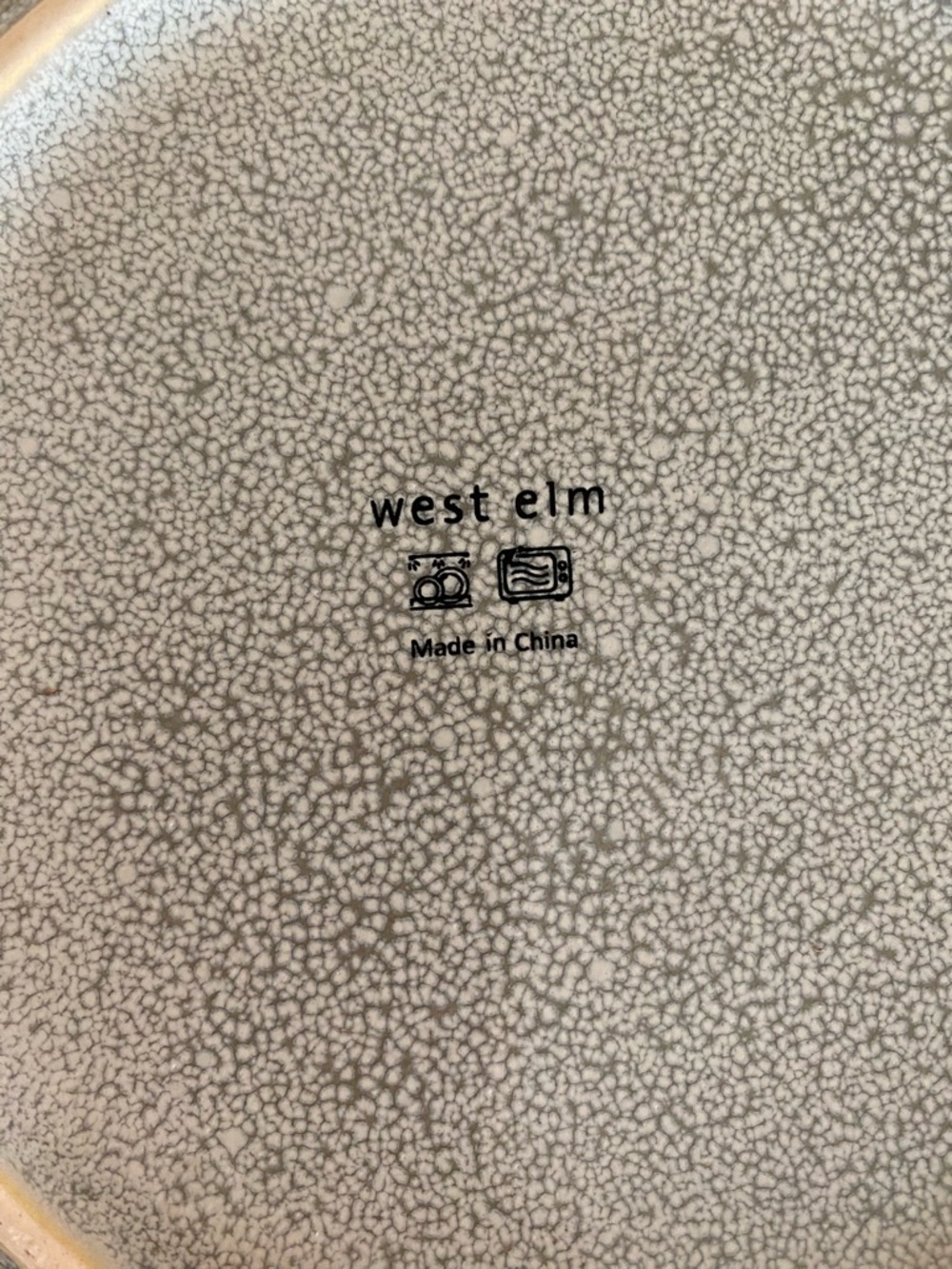 West Elm Organic Speckled Plate Set